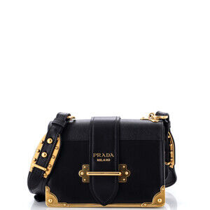 Prada Small Cahier Crossbody Bag